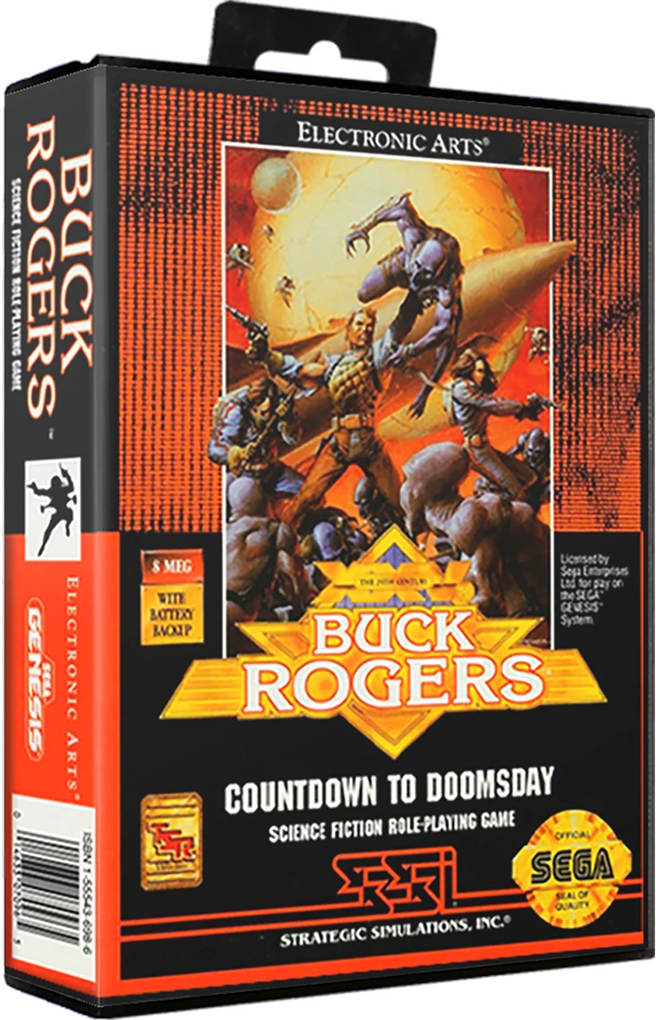 Buck Rogers Countdown to Doomsday box art