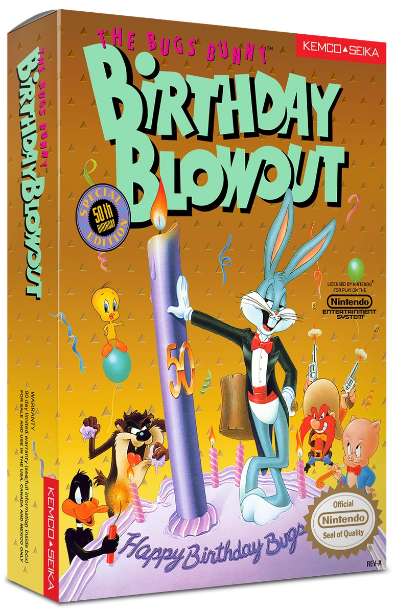 Bugs Bunny Birthday Blowout box art