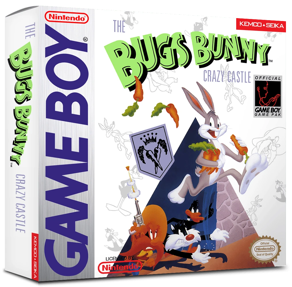 Bugs Bunny Crazy Castle box art