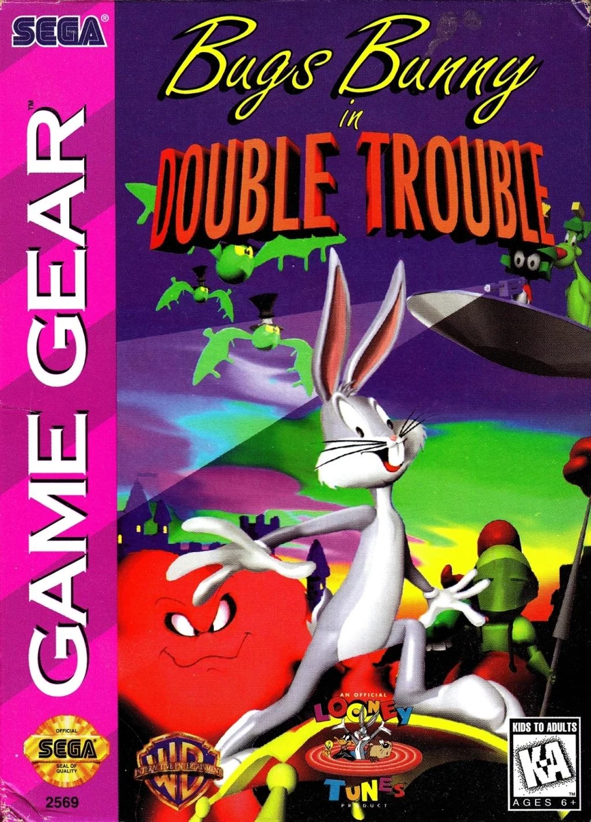 Bugs Bunny Double Trouble box art