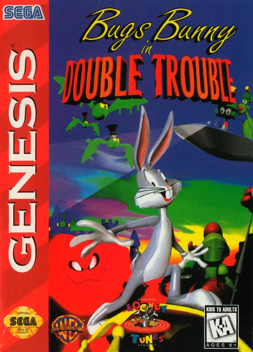 Bugs Bunny Double Trouble box art