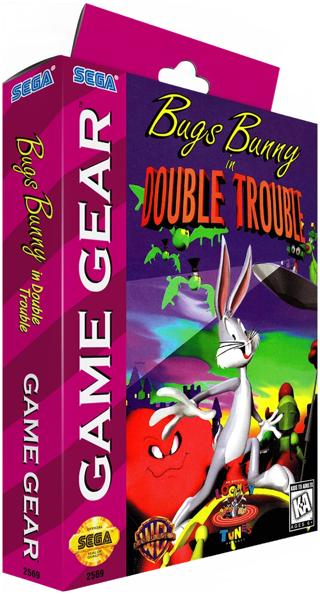 Bugs Bunny in Double Trouble box art
