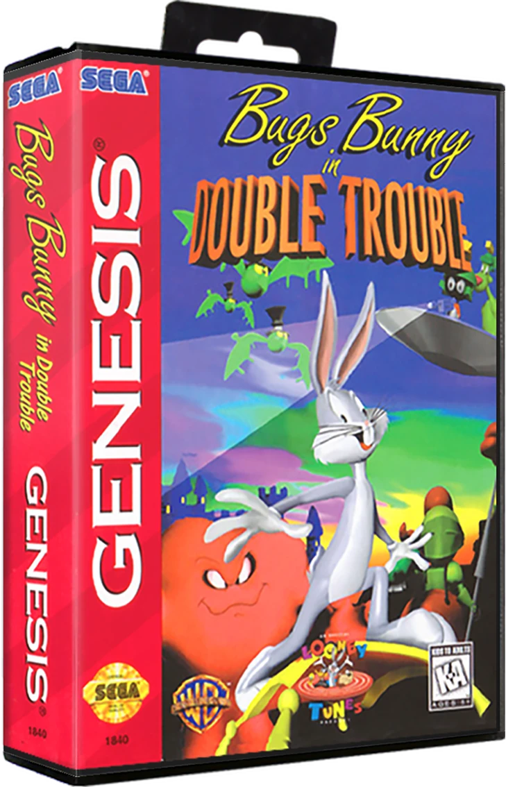 Bugs Bunny in Double Trouble box art
