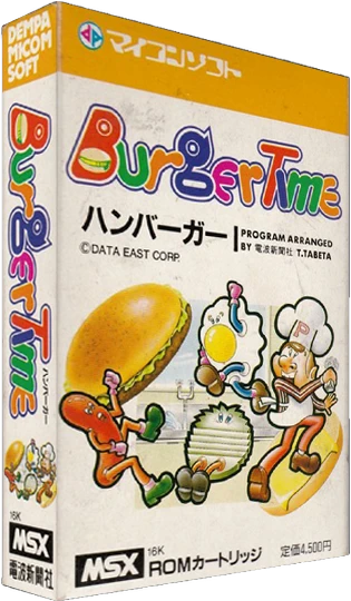 Burger Time box art