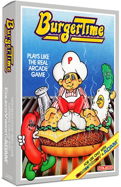 Burgertime box art