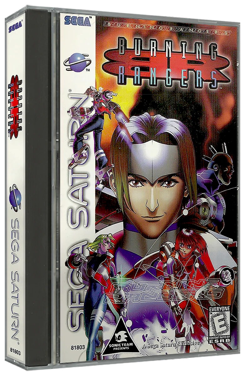 Burning Rangers box art