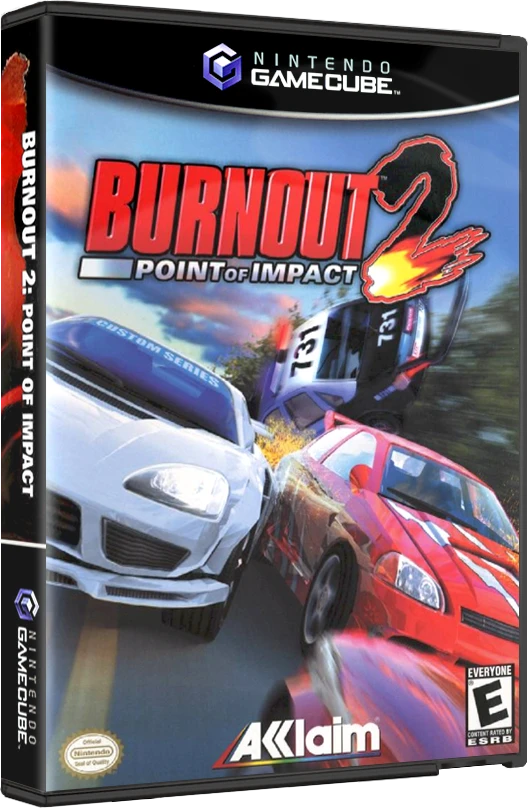 Burnout 2 Point of Impact box art
