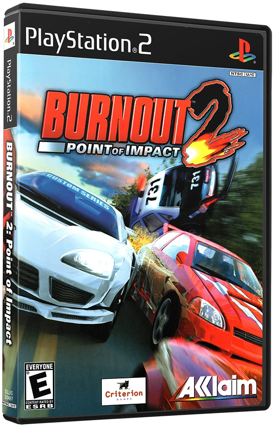 Burnout 2 Point of Impact box art