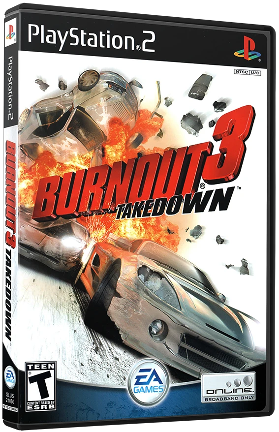 Burnout 3 Takedown box art