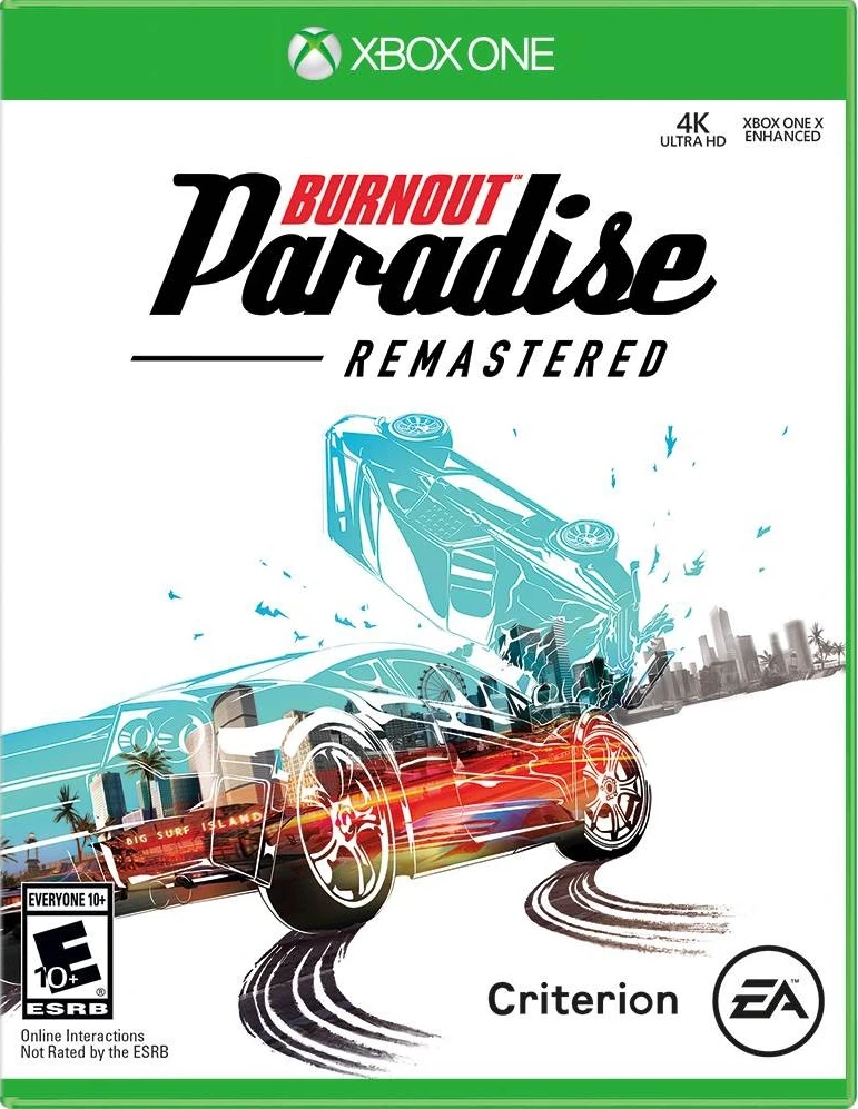Burnout Paradise Remastered box art