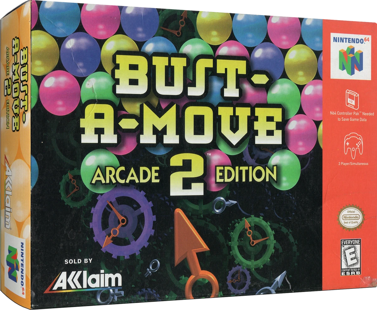 Bust-A-Move 2: Arcade Edition box art