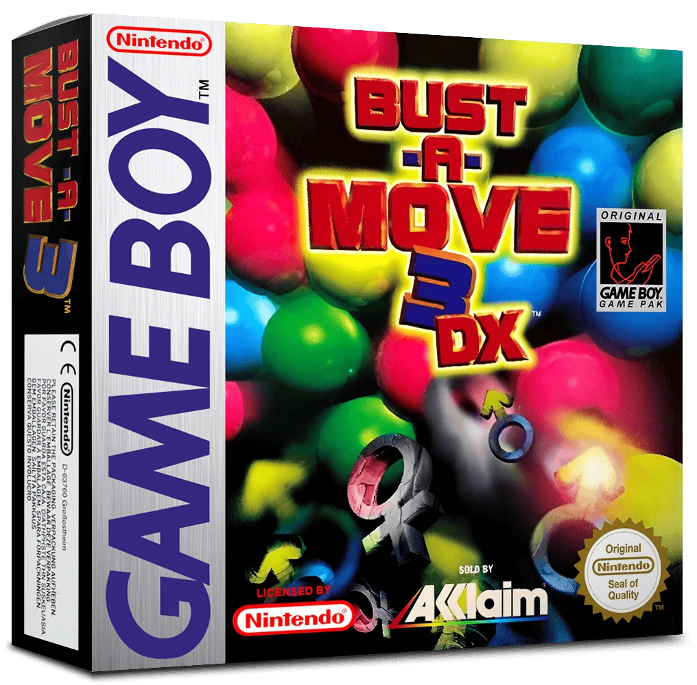 Bust-a-Move 3 DX box art