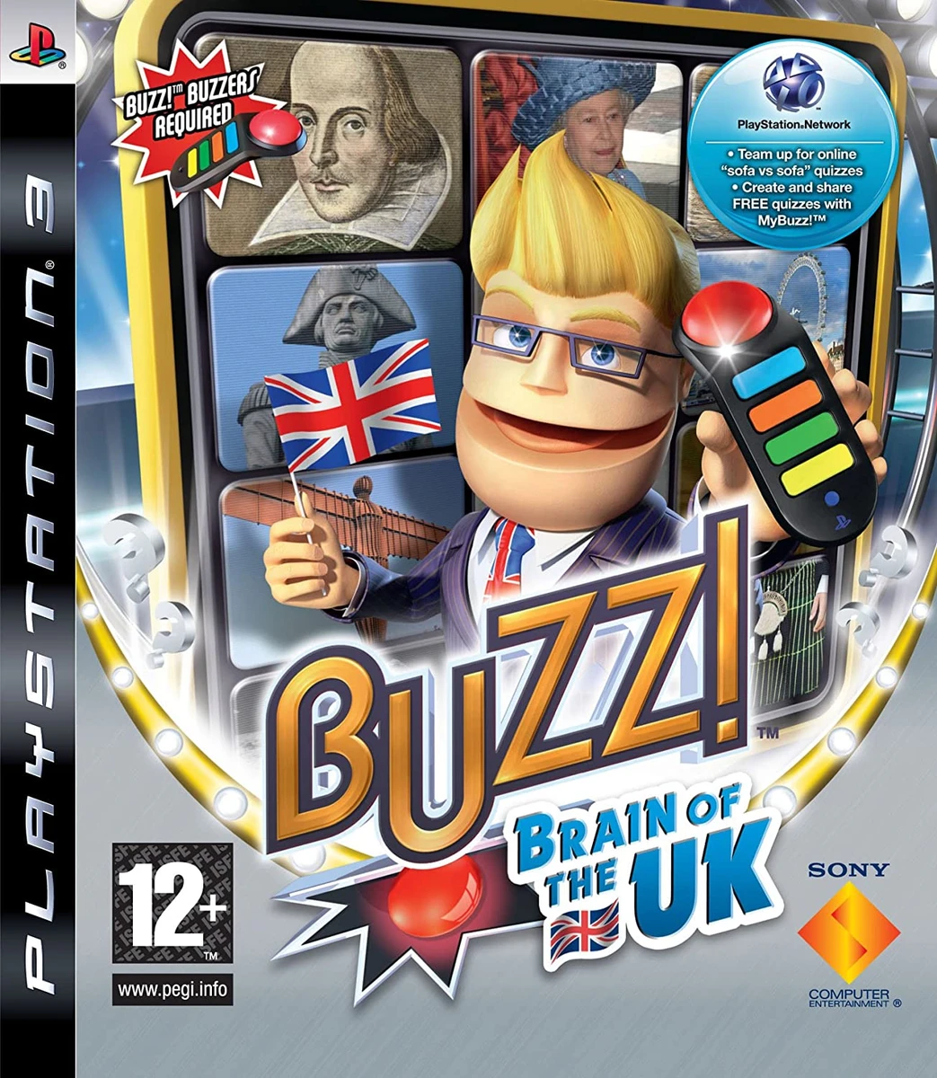 Buzz: Brain of the UK box art