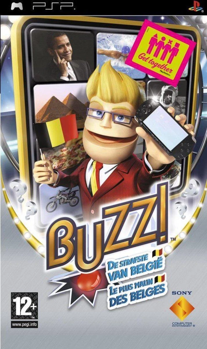 Buzz!: De strafste v an België - Le Plus Malin Des Belges box art