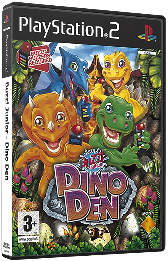 Buzz! Junior: Dino Den box art