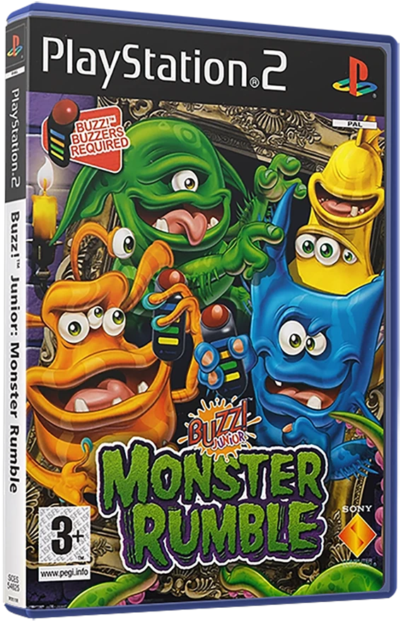 Buzz! Junior: Monster Rumble box art