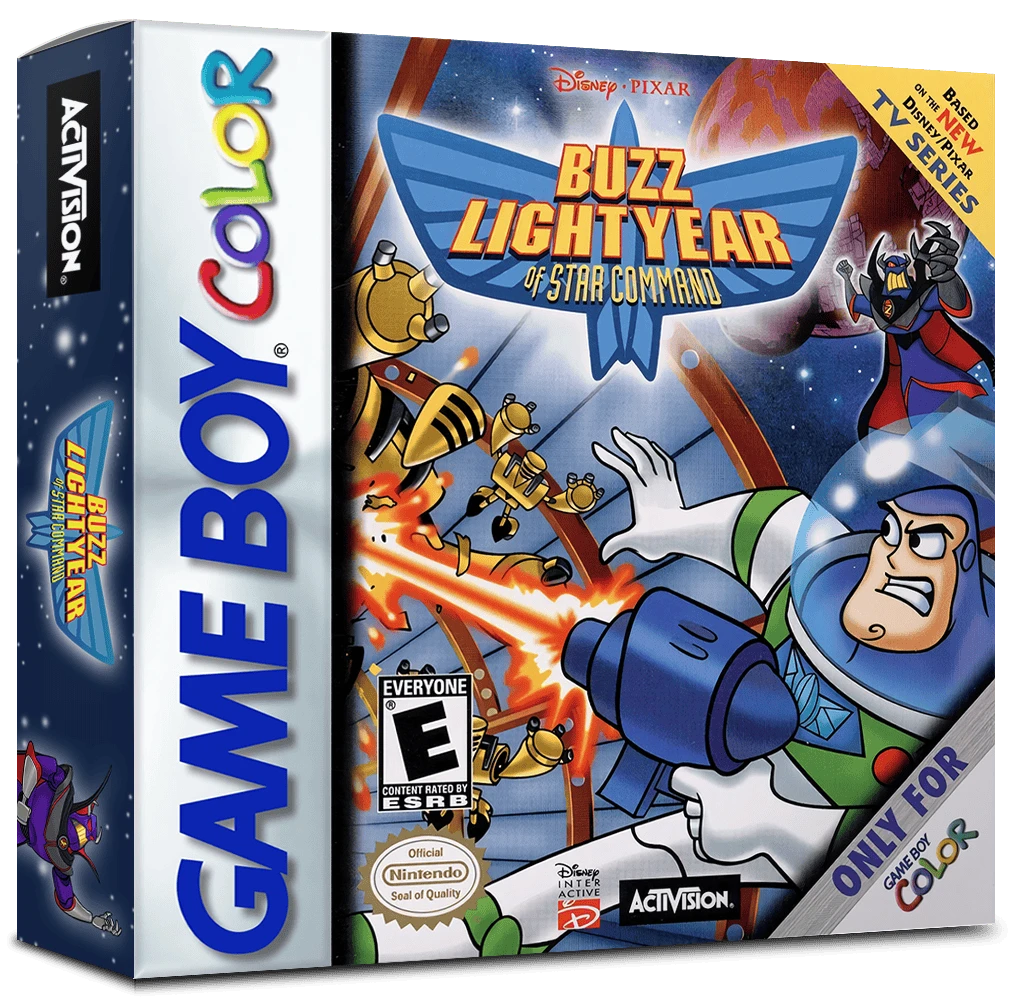 Buzz Lightyear of Star Command box art