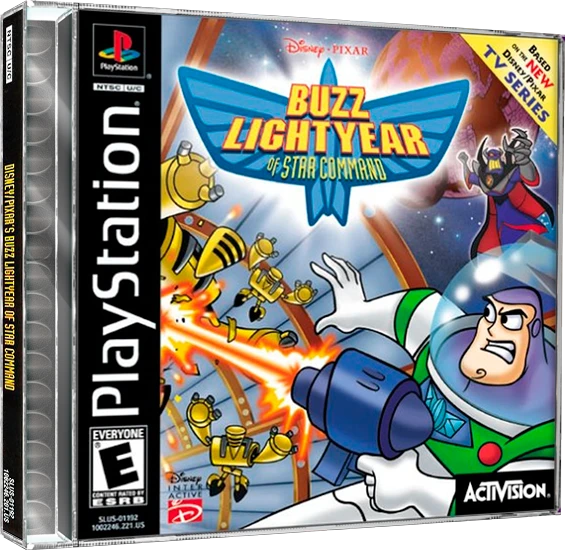 Buzz Lightyear of Star Command box art