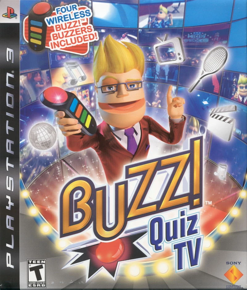 Buzz!: Quiz TV box art
