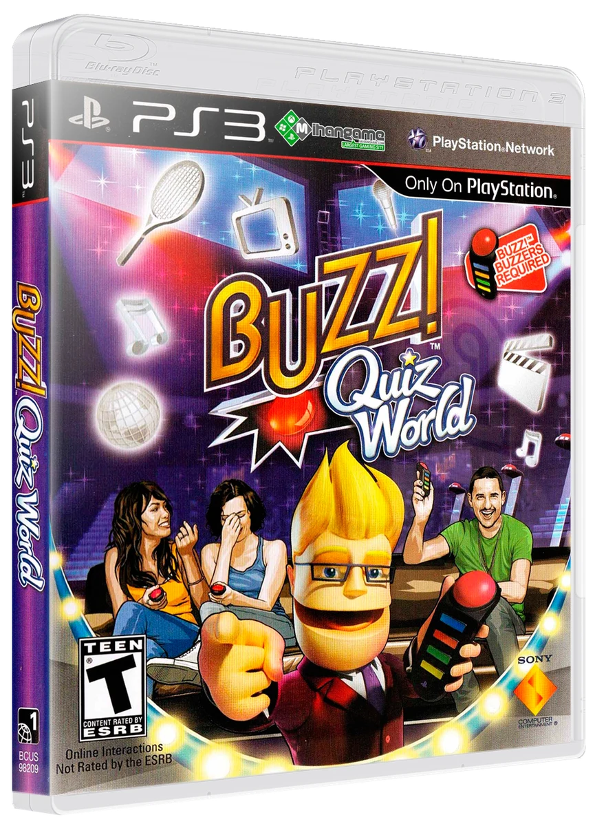 Buzz!: Quiz World box art