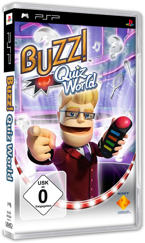 Buzz: Quiz World box art