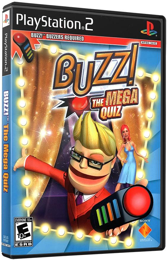 Buzz! The Mega Quiz box art