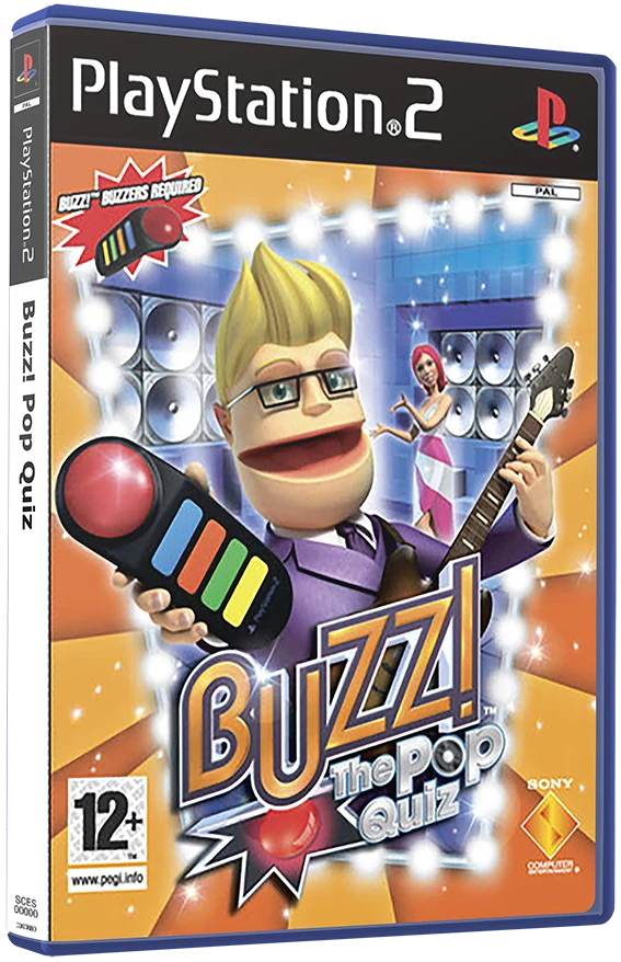 Buzz The Pop Quiz box art