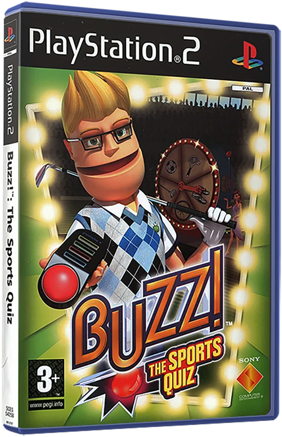 Buzz The Sports Quiz box art