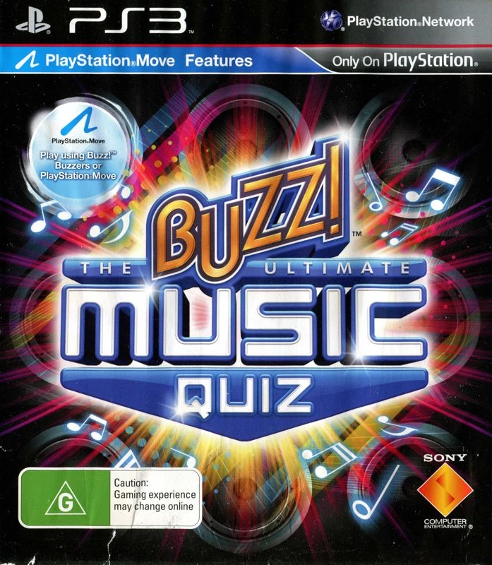 Buzz!: The Ultimate Music Quiz box art