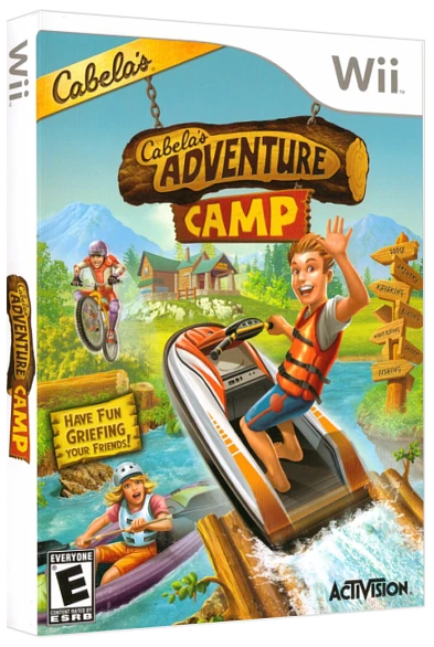 Cabela's Adventure Camp box art