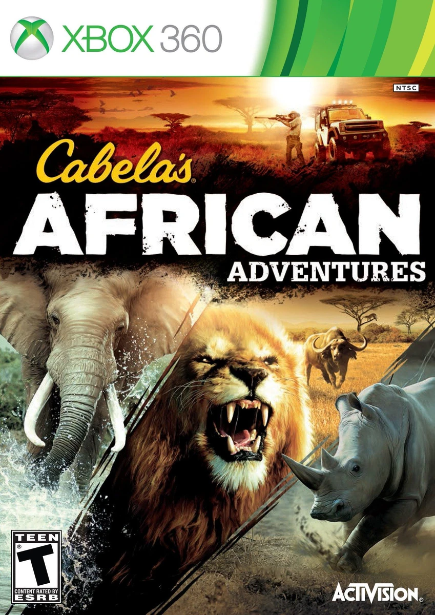 Cabela's African Adventures box art