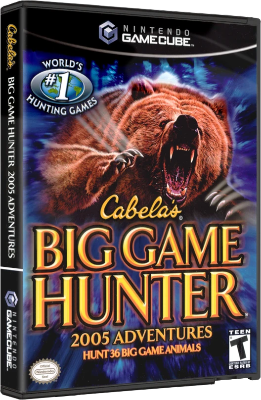 Cabela's Big Game Hunter 2005 Adventures box art