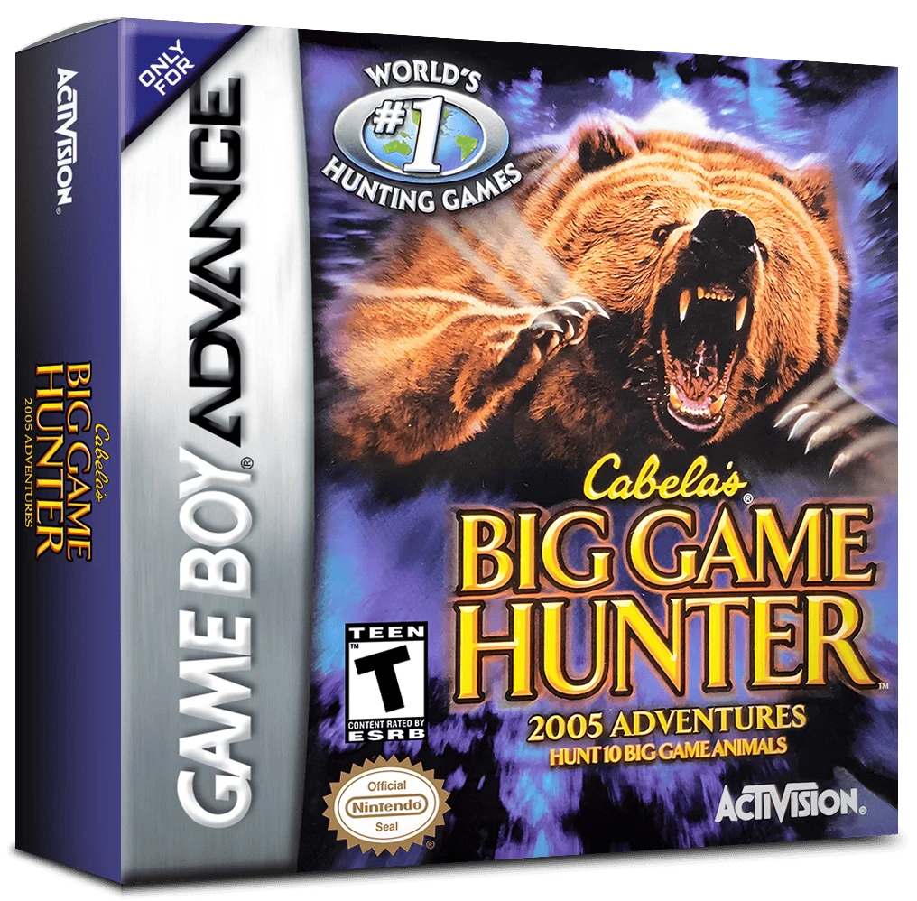 Cabela's Big Game Hunter 2005 Adventures box art