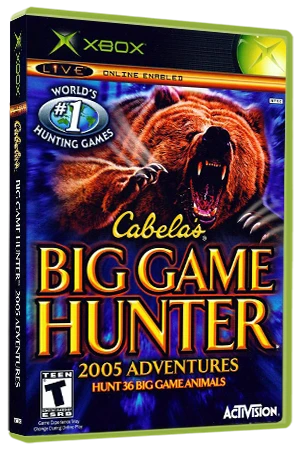 Cabela's Big Game Hunter 2005 Adventures box art