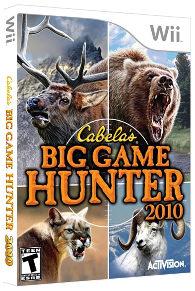 Cabela's Big Game Hunter 2010 box art