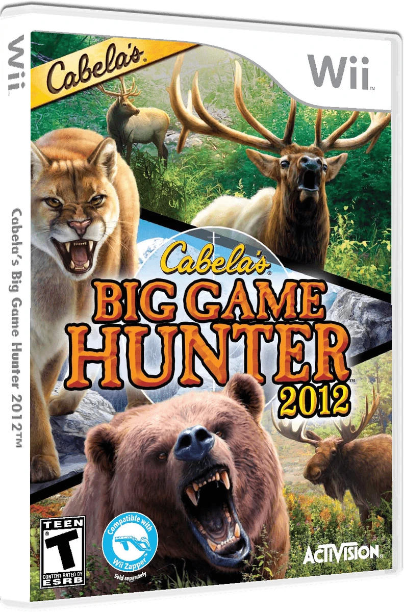 Cabela's Big Game Hunter 2012 box art