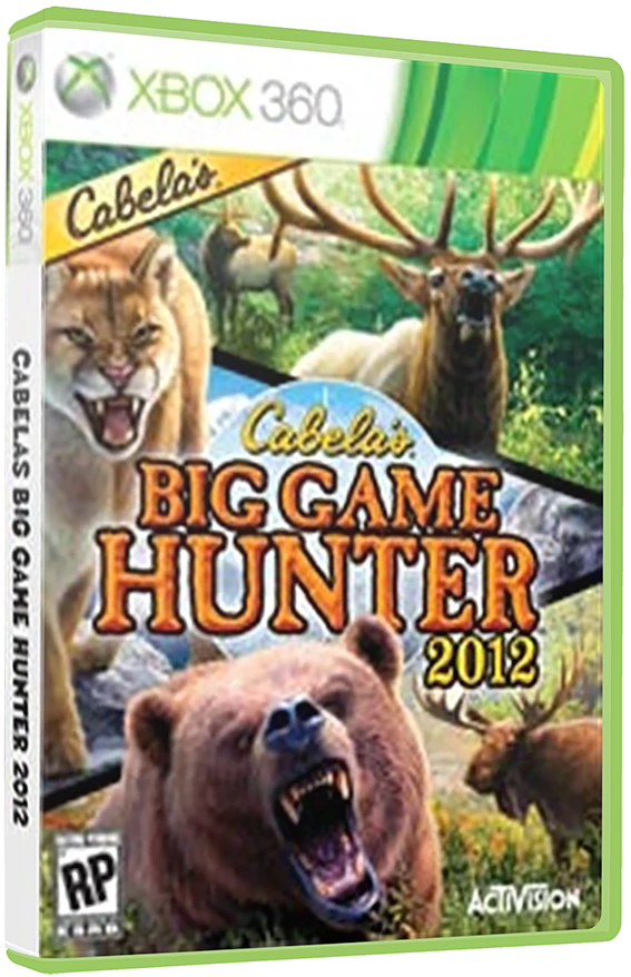 Cabela's Big Game Hunter 2012 box art