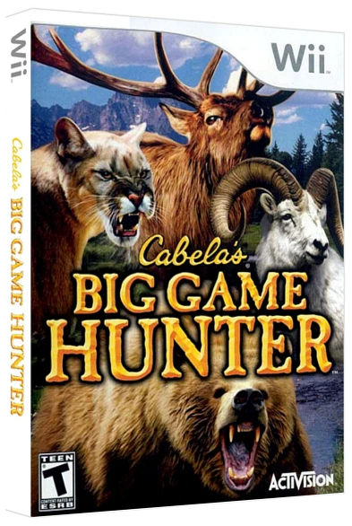 Cabela's Big Game Hunter box art