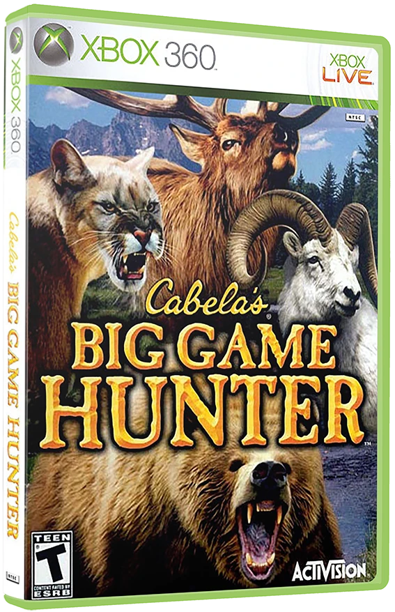 Cabela's Big Game Hunter box art