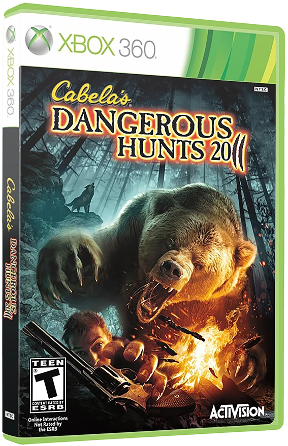 Cabela's Dangerous Hunts 2011 box art