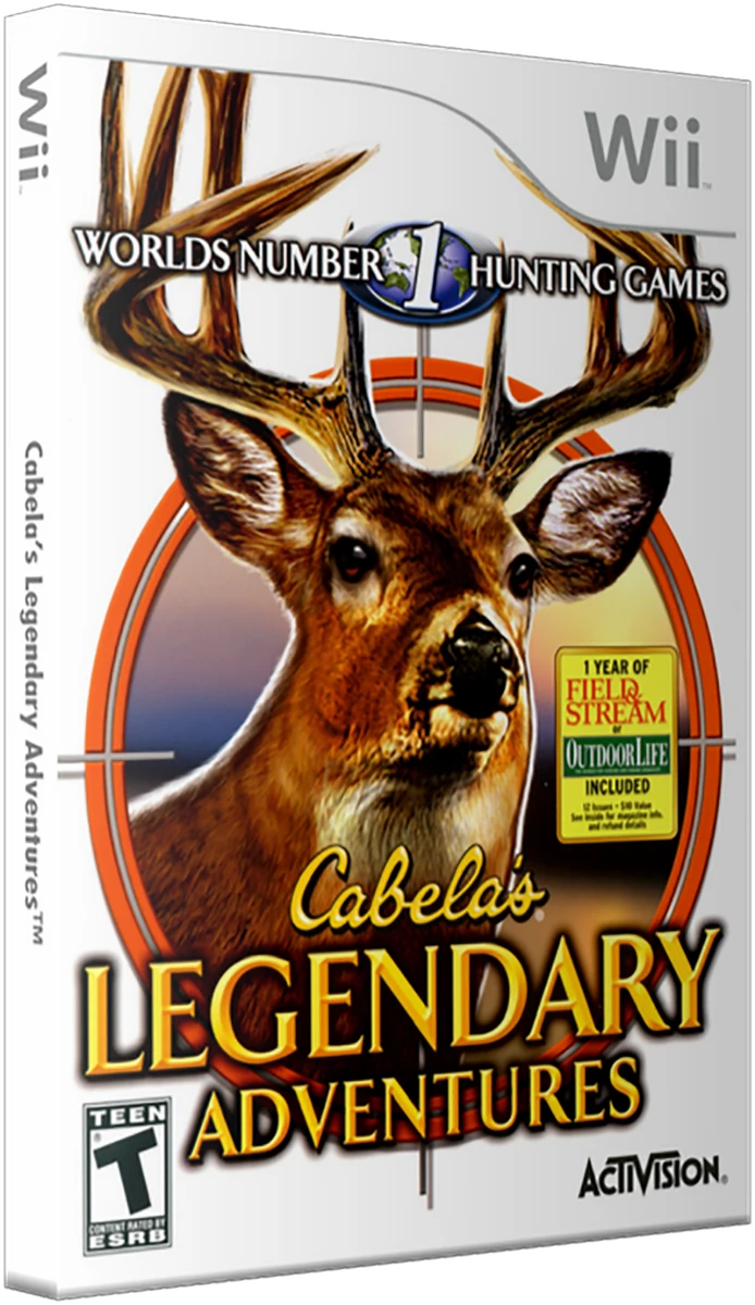 Cabela's Legendary Adventures box art