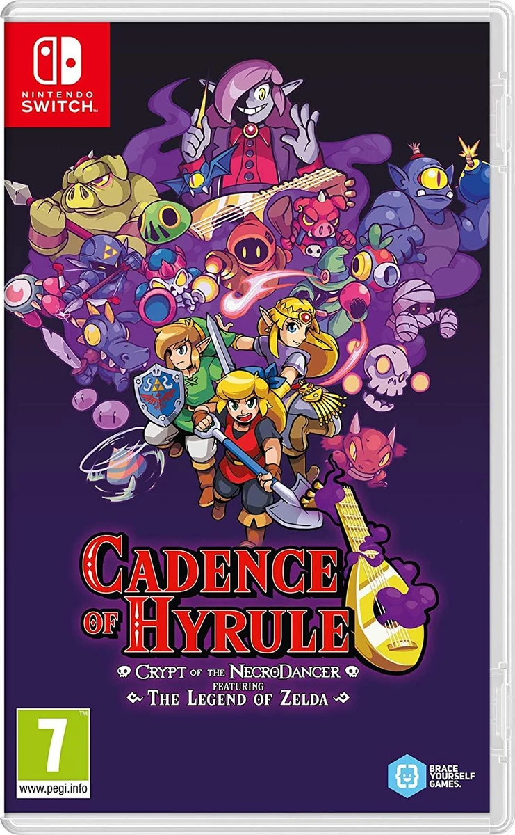 Cadence of Hyrule: Crypt of the Necrodancer box art