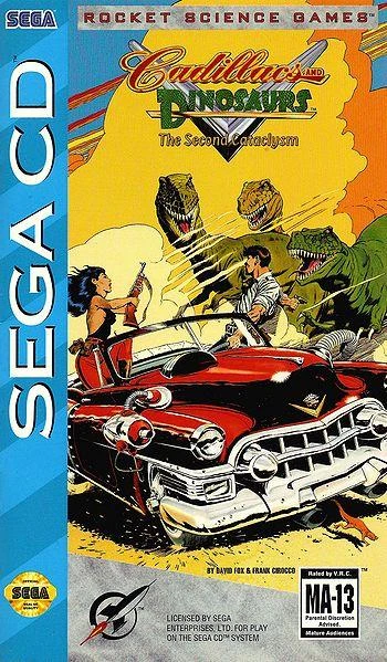 Cadillacs and Dinosaurs Second Cataclysm box art