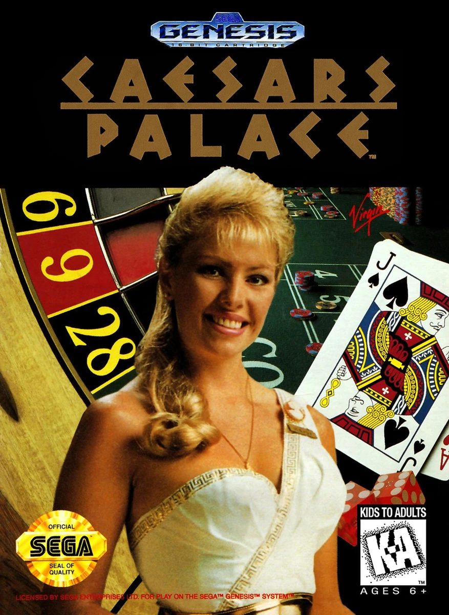 Caesar's Palace box art