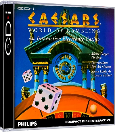 Caesars World of Gambling box art