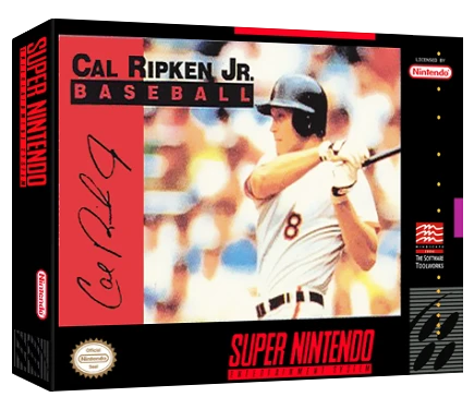 Cal Ripken Jr. Baseball box art