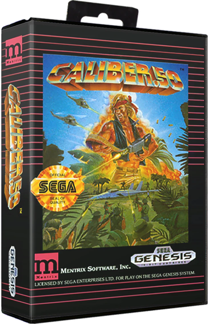 Caliber 50 box art