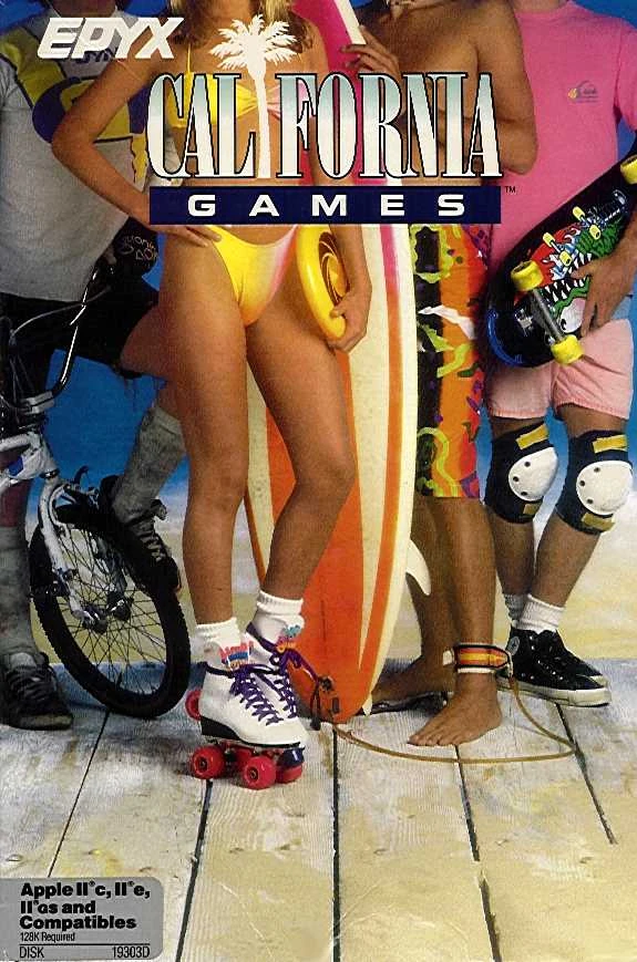 California Games box art