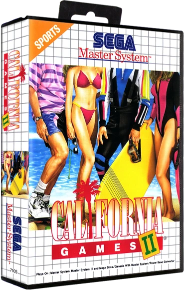 California Games II box art