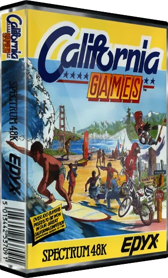 California Games box art